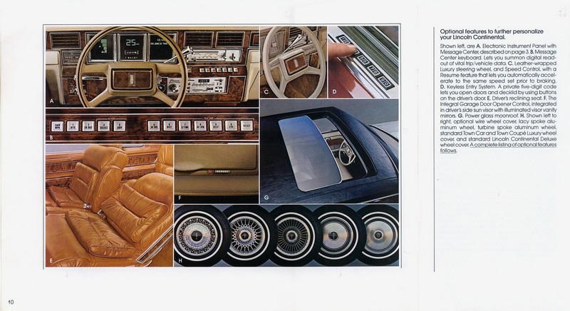 1980 Lincoln Continental Brochure Page 15